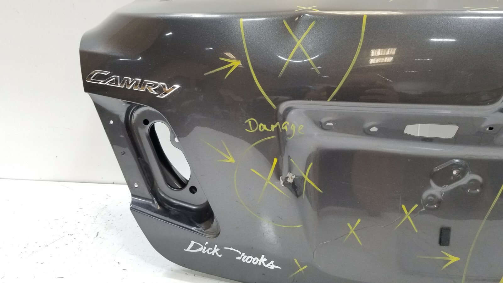 Used Oem 20072011 Toyota Camry Trunk Lid Original Oem for Sale