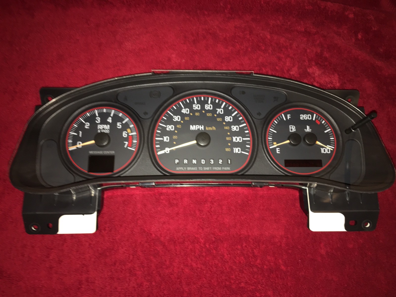 thumbnail image 2 of Remanufactured GM Instrument Gauge Cluster Service For 2000-2005 Chevy Venture / Pontiac Montana 2 of 5