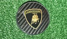Lamborghini Carbon Fiber Center Cap OEM 470601147A