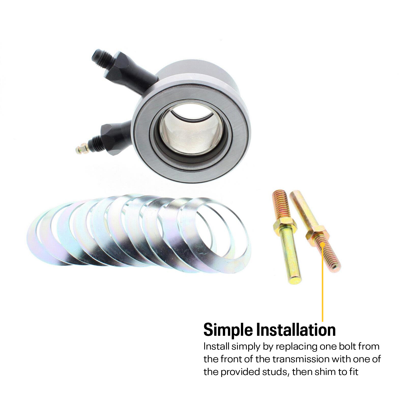 New Hydraulic Throwout Bearing, Gm Release Bearing Stock Clutch, Fits