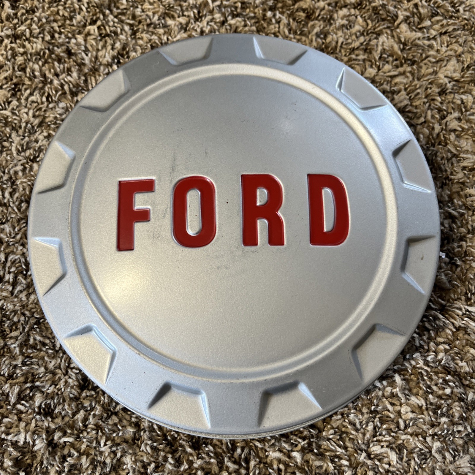 Used 1961 1966 Ford F250 Pickup Oem Wheel Center Rim Hub Cap Lug Cover Used 1961 1966 Ford F250 Pickup Oem Wheel Center Rim Hub Cap Lug Cover