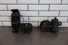 2003-2007 Hummer H2 SUV Pair Rear OEM Tow Hooks W/ Exterior Spare Tire Hinge/Latch