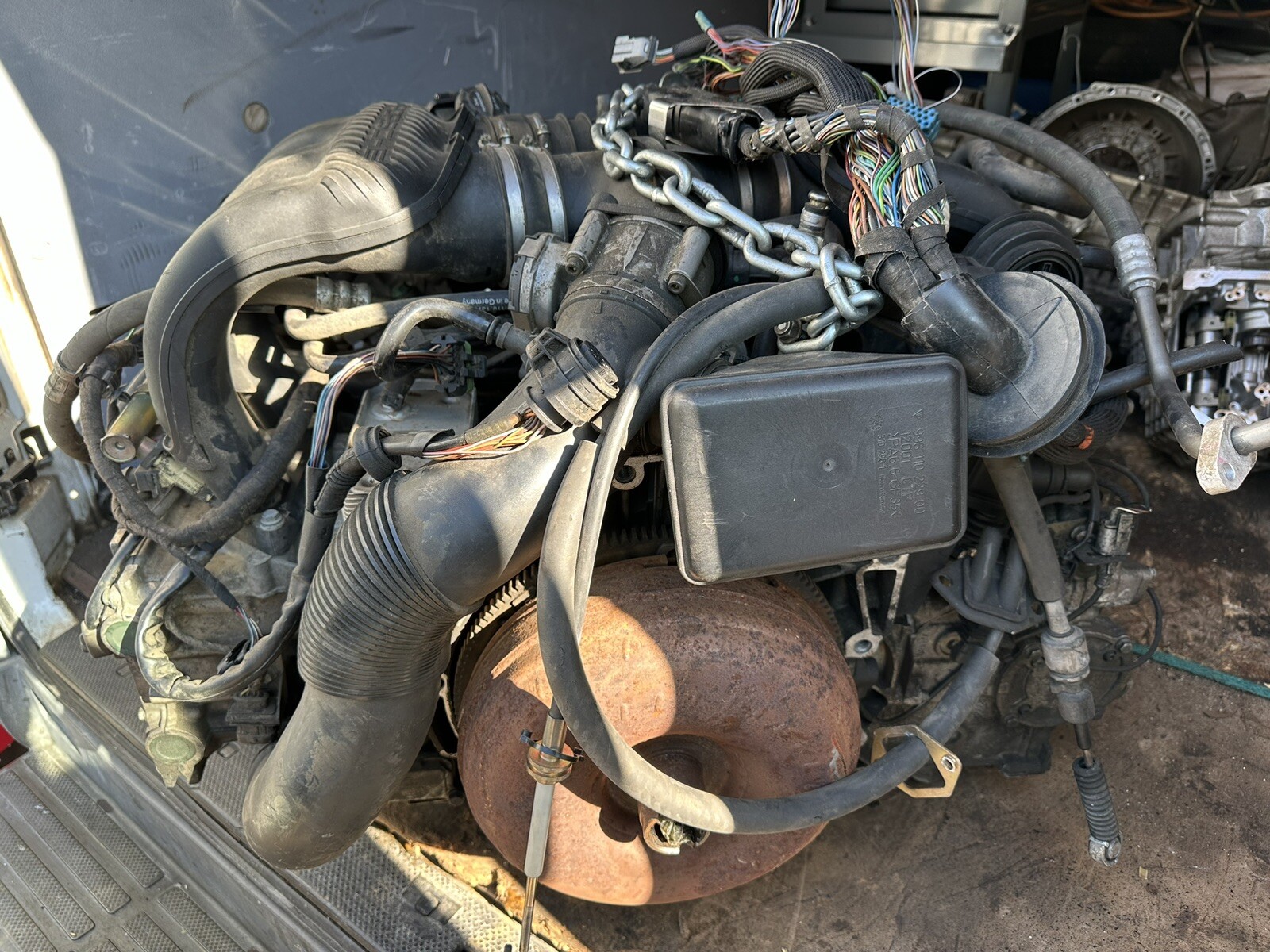 For Parts Or Not Working 2000-2002 Porsche Boxster 986 2.7l Engine ...