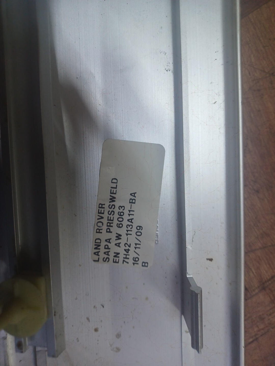 Used 2003 2009 Land Rover Range Rover Rear Right Door Sill Scuff Plate ...