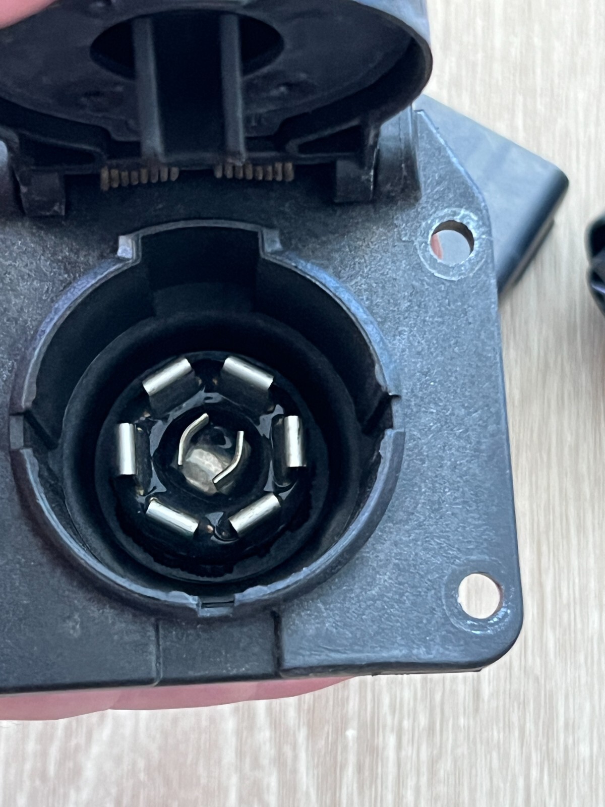 Used Oem Genuine Tesla Model Y 1 Gen Towing Hitch Wire Harness + 7pin