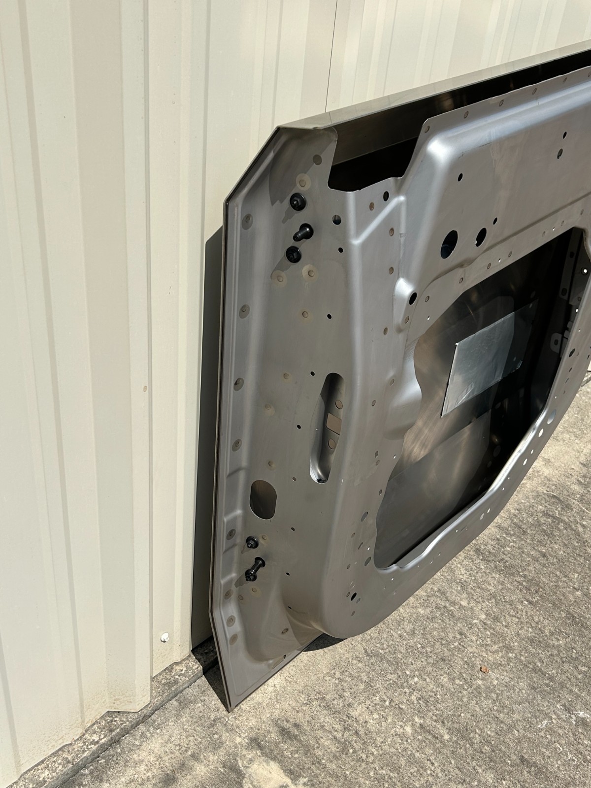 Used 2000 2025 Tesla Cybertruck Rear Right Side Silver Door Shell for ...