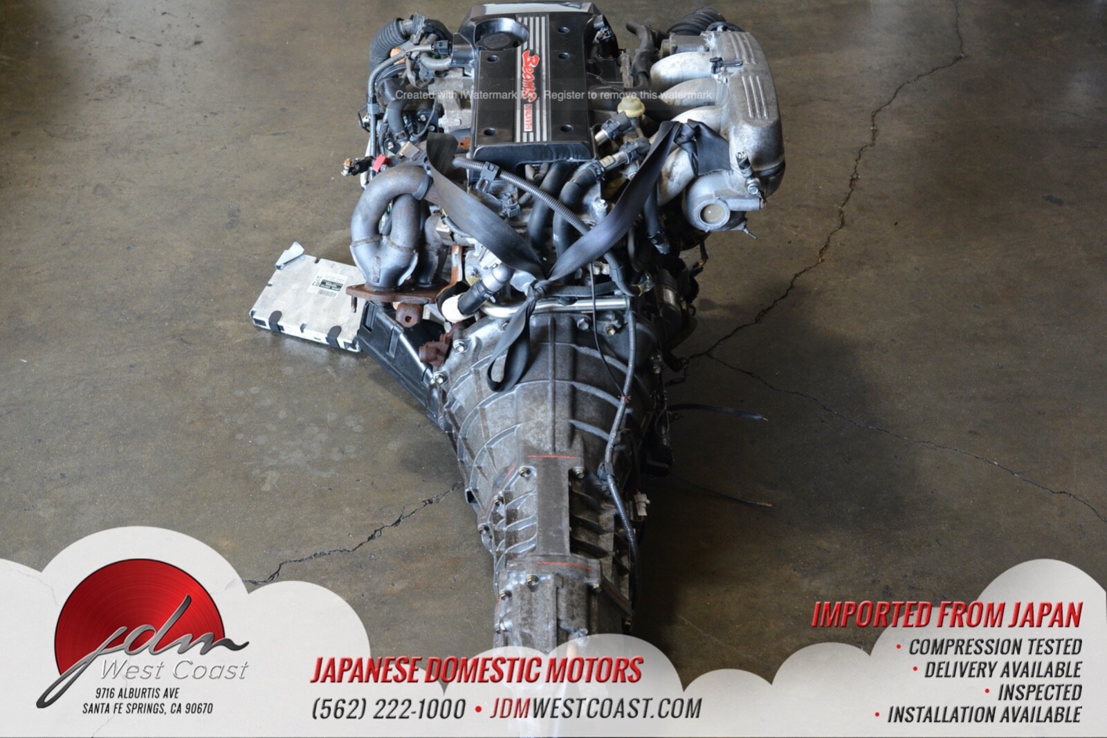 Used Jdm Toyota 3sge Beams Engine Altezza Rs200 2.0l Ecu Is300 Vvti 6