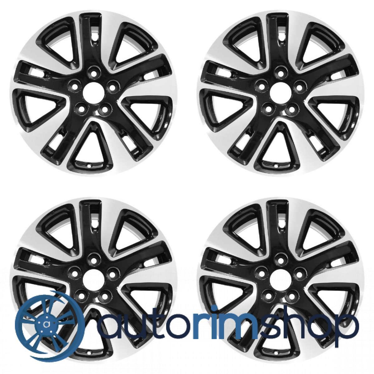 Remanufactured Honda Odyssey 20142016 18" Factory Oem Wheels Rims Set Machined With Black for