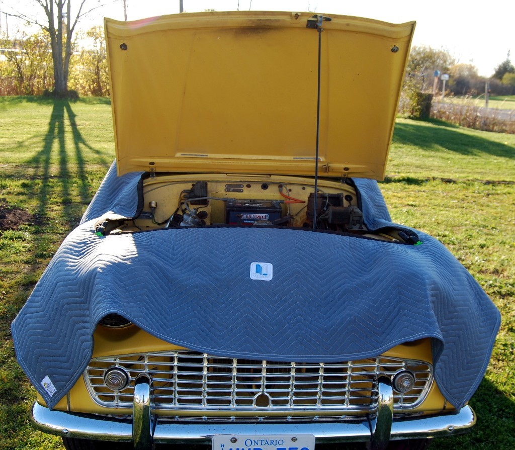 New Dr Doolin Triumph Tr3 Fender Blanket/cover Sku Fbtr3 for Sale