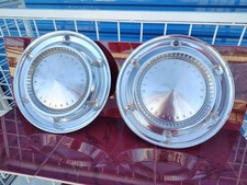 1961 2014 Pontiac Bonneville Catalina Safari Hubcaps (2) Factory OEM Wheel Covers