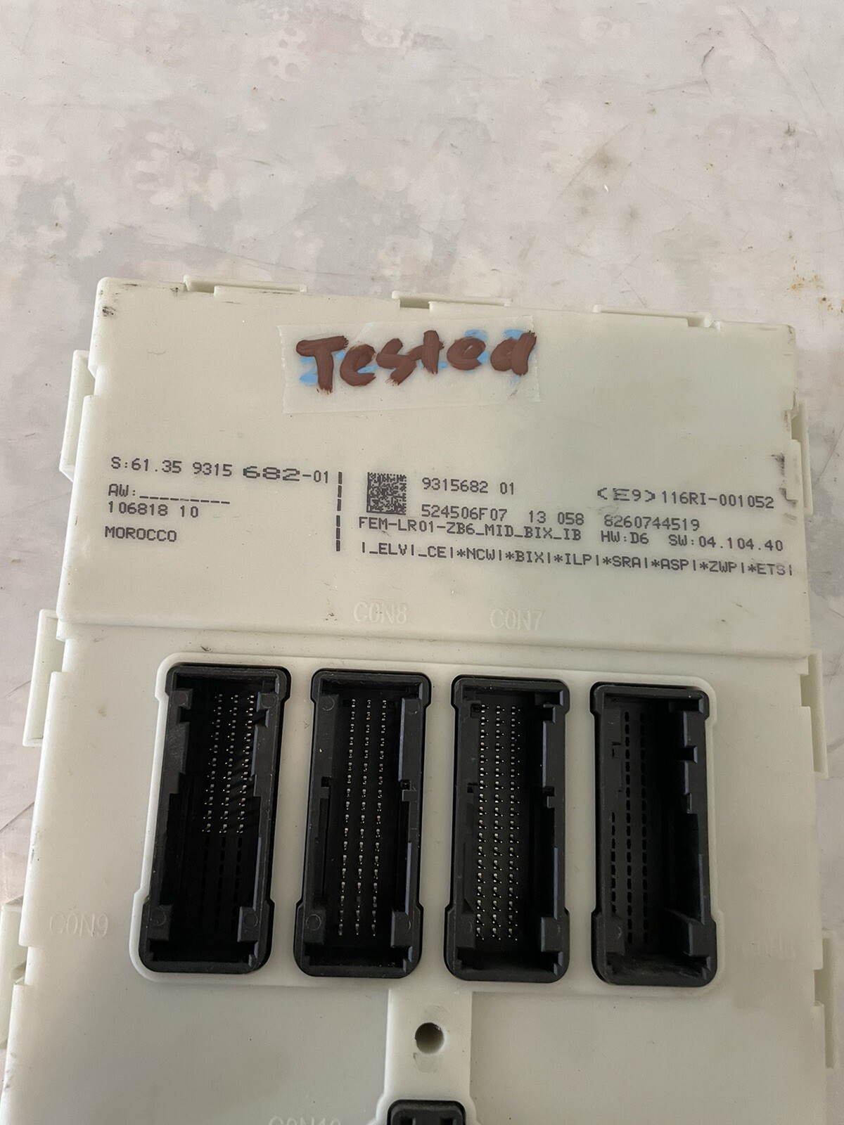 Used 20122017 Bmw 320i 328i F30 Electronic Body Control Module Bcm Oem