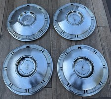 1967 1985 2014 Oldsmobile Cutlass Four Hubcaps Wheel Covers Vintage Hot Rod
