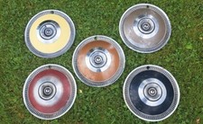 Set of 6 1975-1979 AMC Color Wheel Covers Concord Pacer Gremlin 1976 1977 1978 4