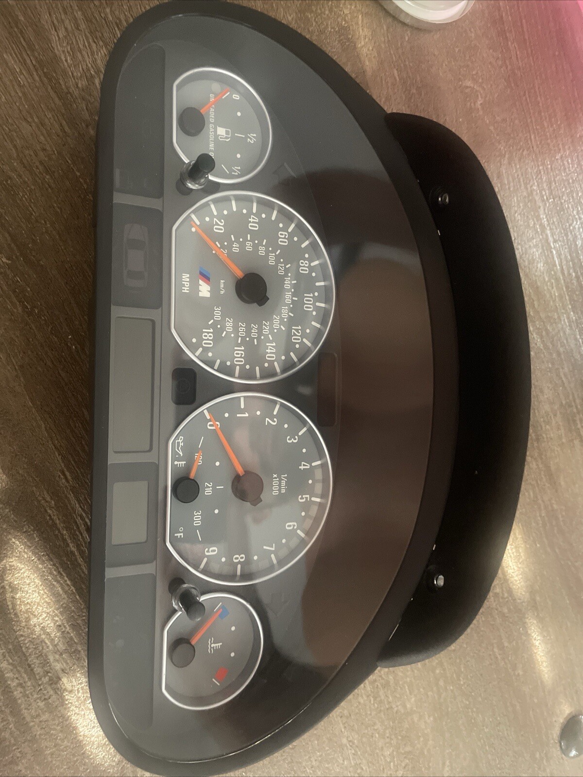 Used Bmw M3 E46 9906 Instrument Cluster With Around 60kmi On It, With Smg Transm for Sale