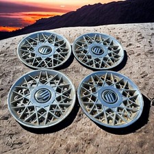 1998 2002 2016 - MERCURY GRAND MARQUIS OEM CHROME WHEEL HUB CAP COVERS F8AC-1130-BA