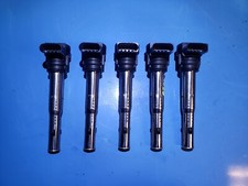 2006-2009 VOLKSWAGEN GOLF RABBIT 2.5L IGNITION COIL 5Pcs 07K905715F OEM