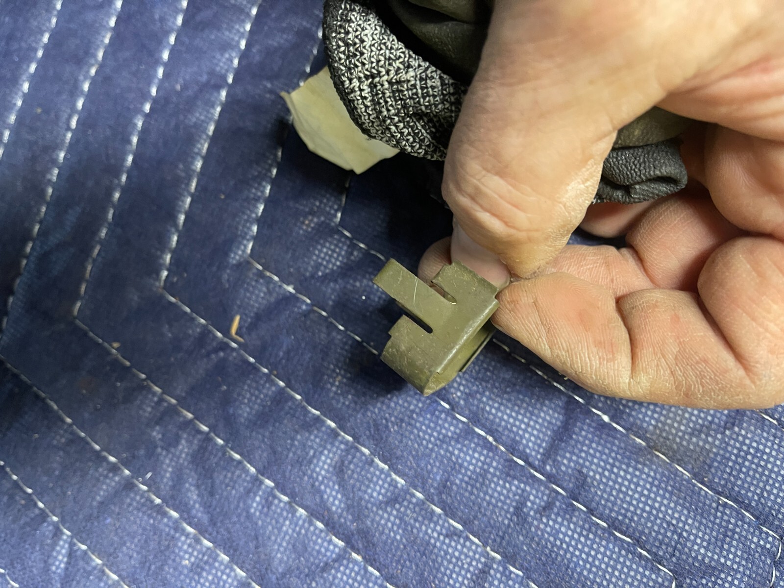 Used 1966 1968 Charger A/c Heater Box Clip B body Holds Vac Tubs To A/c Used 1966 1968 Charger A/c Heater Box Clip B body Holds Vac Tubs To A/c