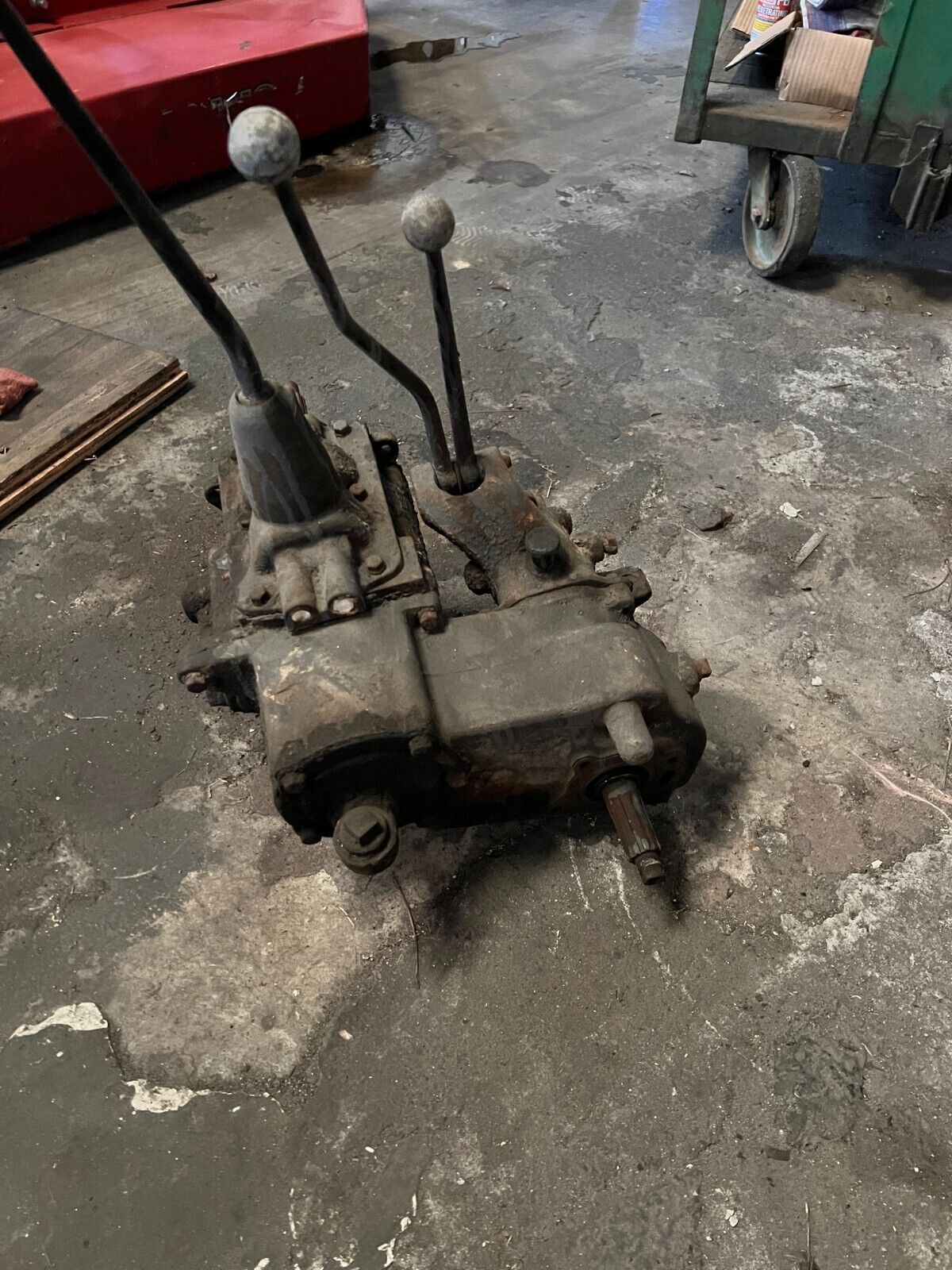 For Parts Or Not Working T90a-1 Transmission & Spicer D18 Transfer Case ...