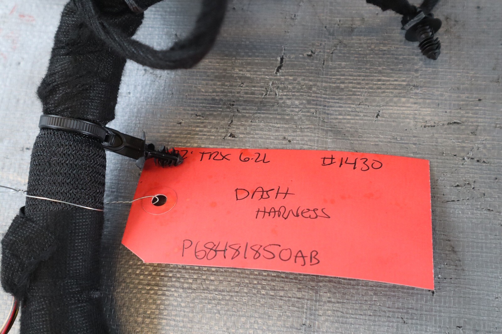 Used 2022 Ram 1500 Trx 6.2l V8 Hellcat Oem Dashboard Wire Harness