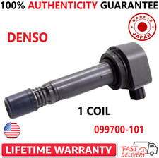 Single OEM DENSO Ignition Coil For 2006-2011 Honda Civic 1.8L I4, 099700-101