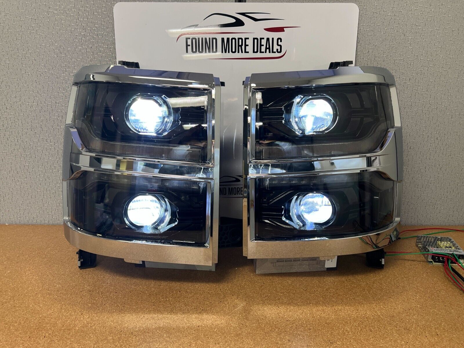 Used Morimoto Chevrolet Silverado 1500 (14-15) Xb Led Headlights Lens ...