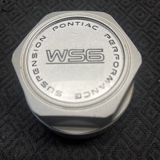 BROKEN Pontiac Trans Am WS6 10024896 OEM Center Wheel Lug Hub Cap Rim Cover PS