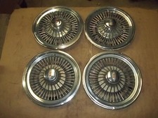 2014 1972-1979 Oldsmobile F85 Cutlass Omega Hubcap Rim Wheel Cover WIRE SPOKE OE 4036