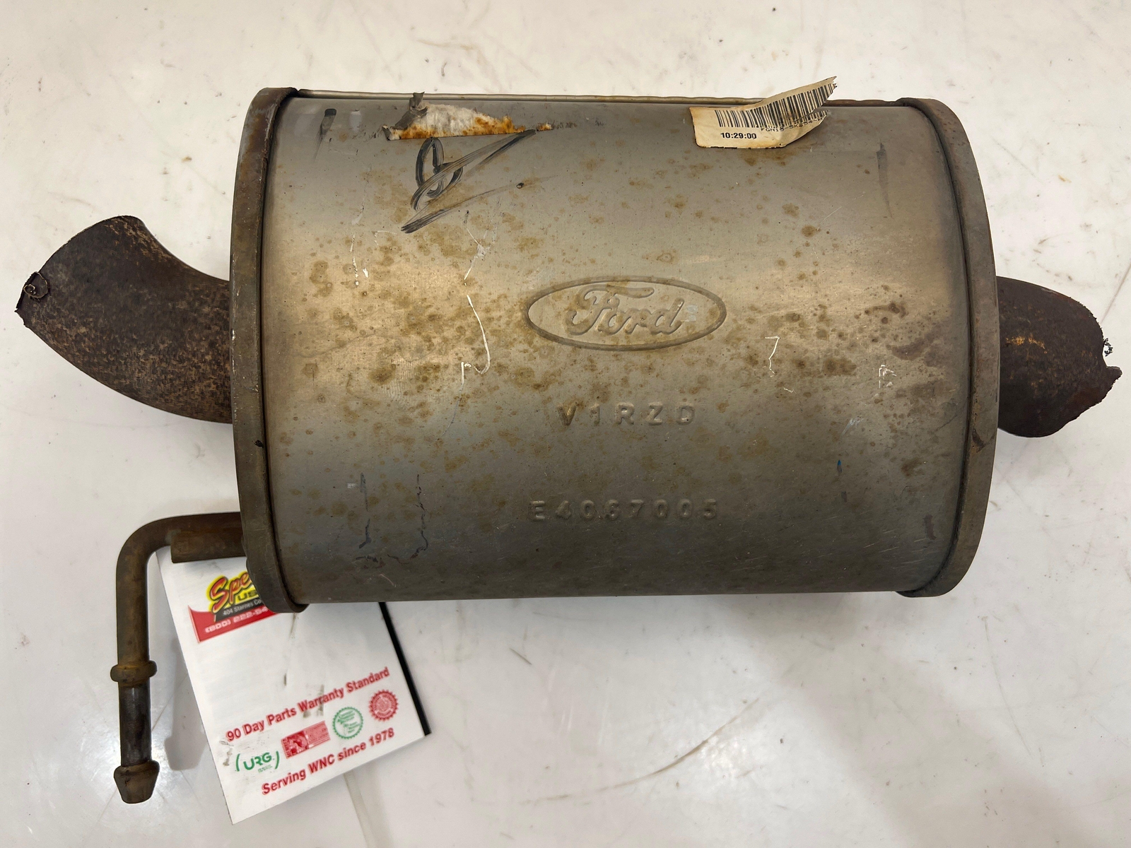 Used 2018 2022 Ford Ecosport Center Exhaust Muffler Oem Gn1z5230af