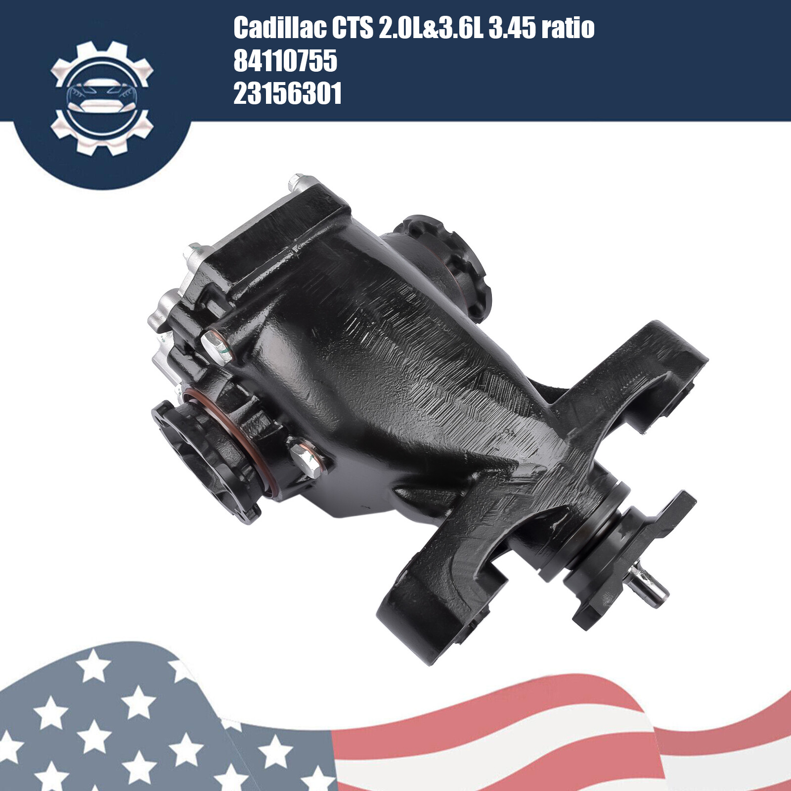 New 84110755 For Cadillac Cts 3.45 Rear Carrier Differential 2014-2015 ...