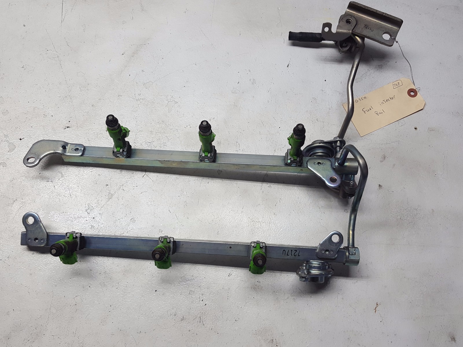 Used 20072013 Infiniti G35x G37 Fuel Injector Rail Oem for Sale