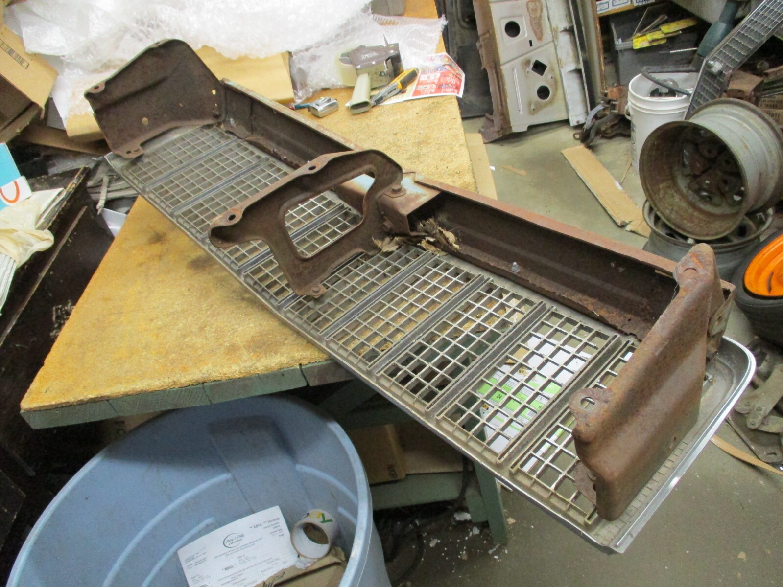 Used 1975 1974 Chevelle Malibu Grille Grill With Brackets And Header ...