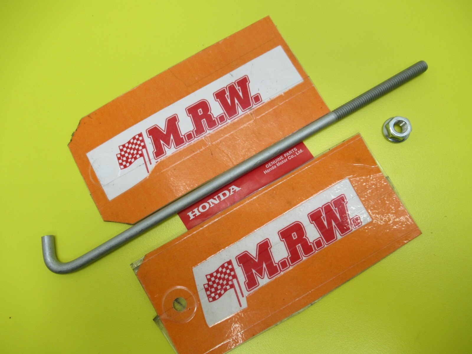 Used Battery Hold Down J Bolt Rod Nut Hook Strap Clamp 7 3/4 For Honda