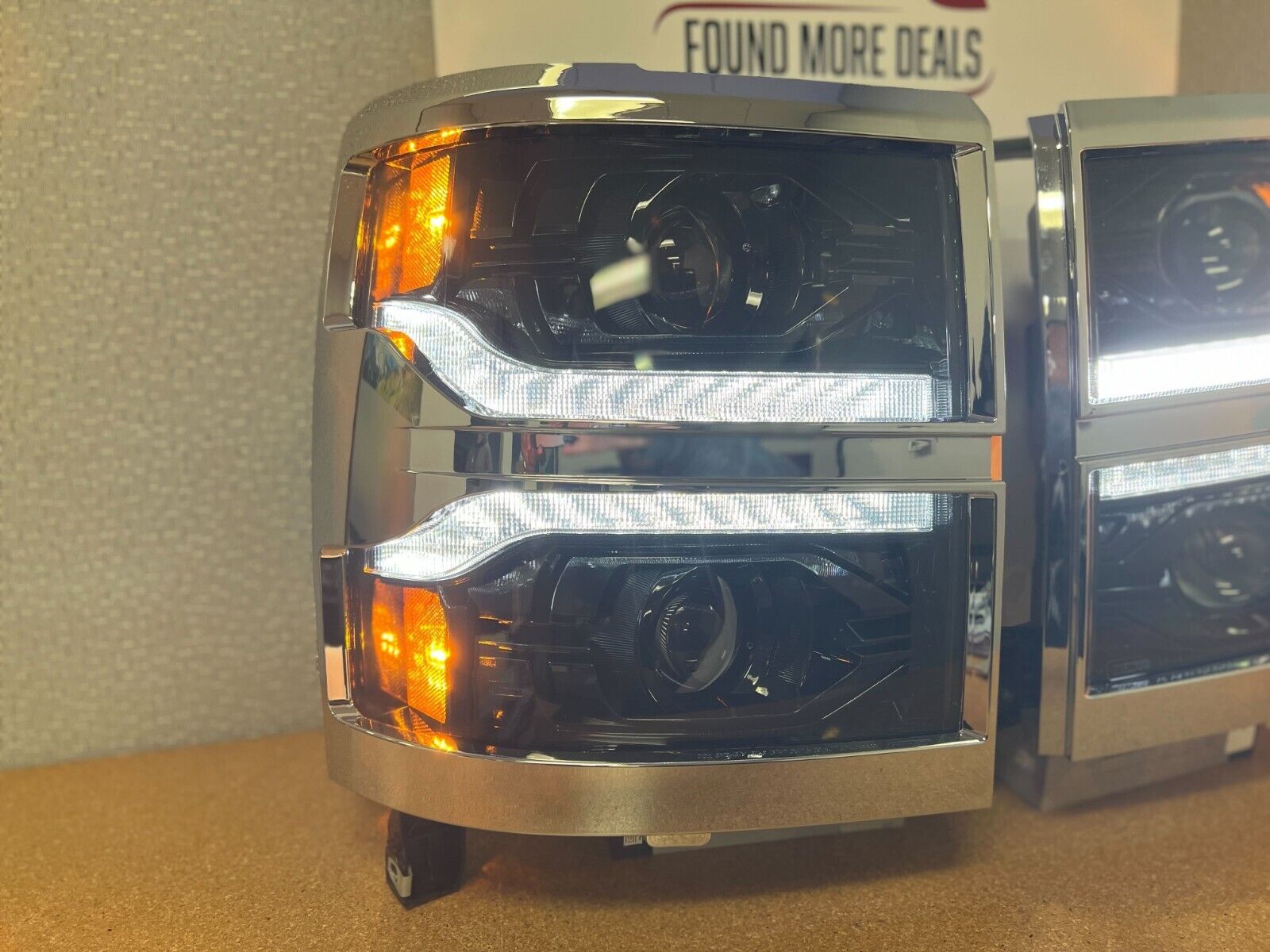 Used Morimoto Chevrolet Silverado 1500 (14-15) Xb Led Headlights Lens ...