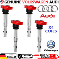 GENUINE VW x4 Ignition Coils For 2005-2016 Volkswagen Audi Porsche, 06E905115E