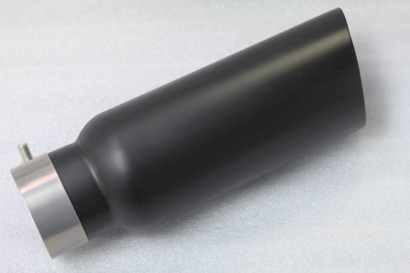 thumbnail image 2 of GOODFITMENT Black Round Exhaust Pipe Tip – 304 Stainless Steel, Fits 1.5-2 Inch Pipe, For Nissan 2 of 6