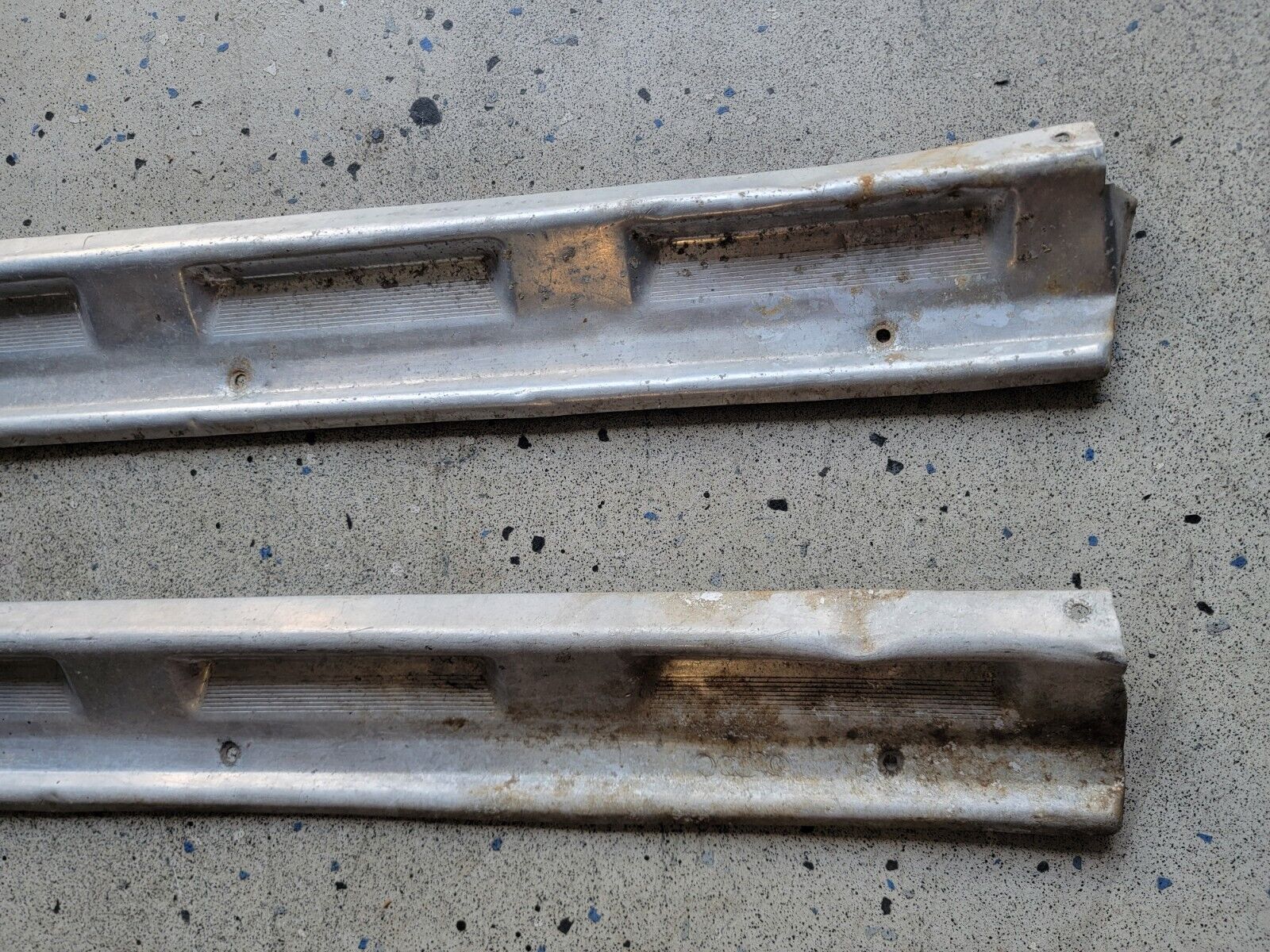 Used 1970-1974 E-body Dodge Plymouth Cuda Challenger Door Sills Plates 