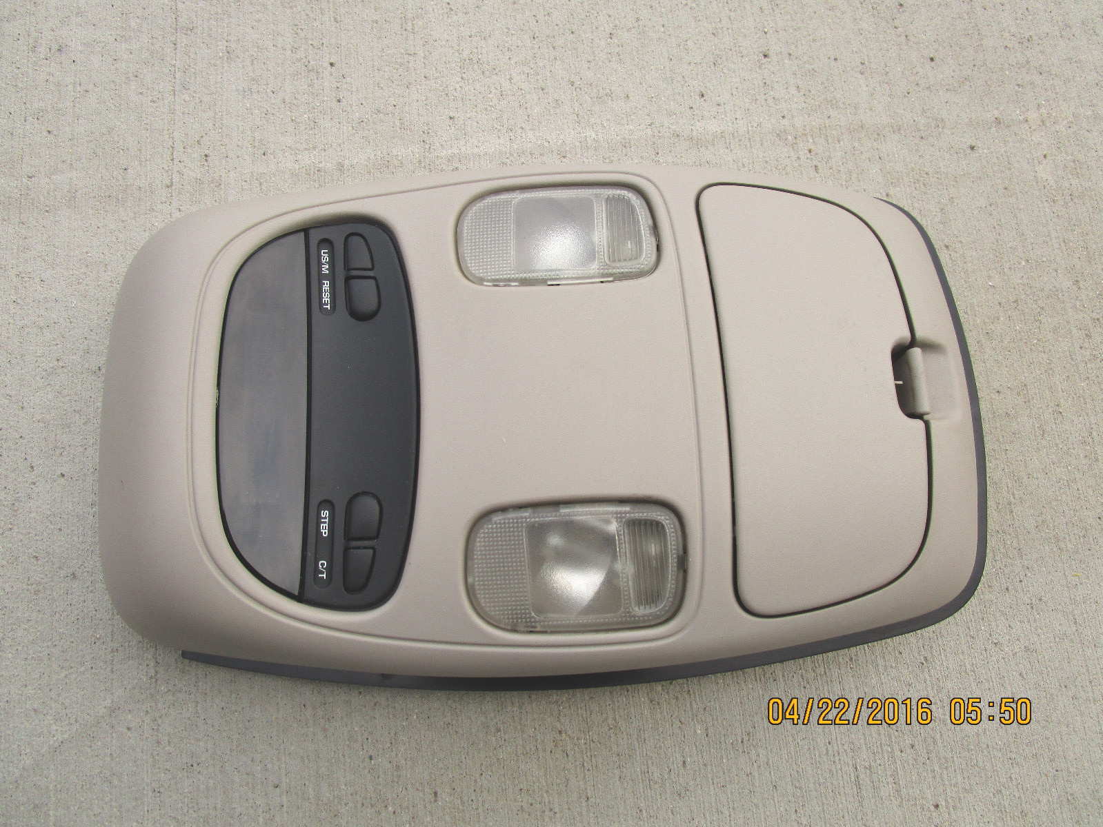 Used 2003 2008 Dodge Ram 1500 Overhead Console Temperature Compass