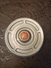 Vintage/Antique Rambler AMC Hub Cap, Red. Center Wheel Rim, Dog Dish