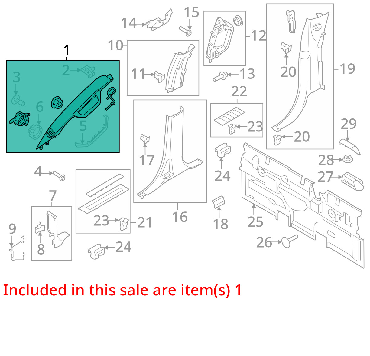 OEM Ford F-Series Super Duty Smart Key Fob 2023-2025 - 164-R8330 With Remote Start - View #4