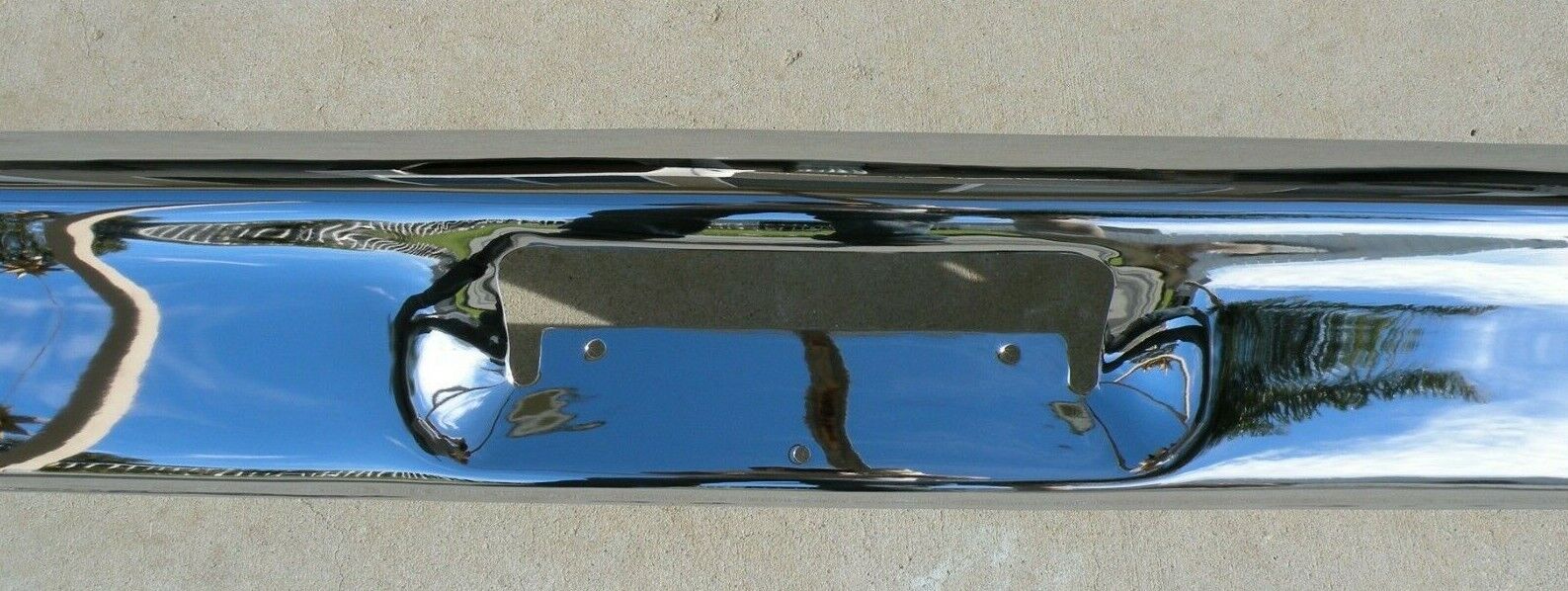 Remanufactured X Fairlane Rear Back New Triple Chrome Plated Bumper ...