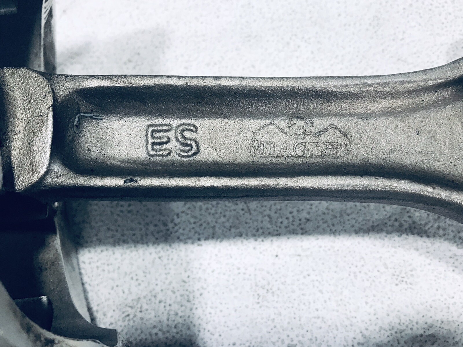 Used Partial Set Sbc Ross 350 Pistons & Eagle Rods Dirt Late Model Imca