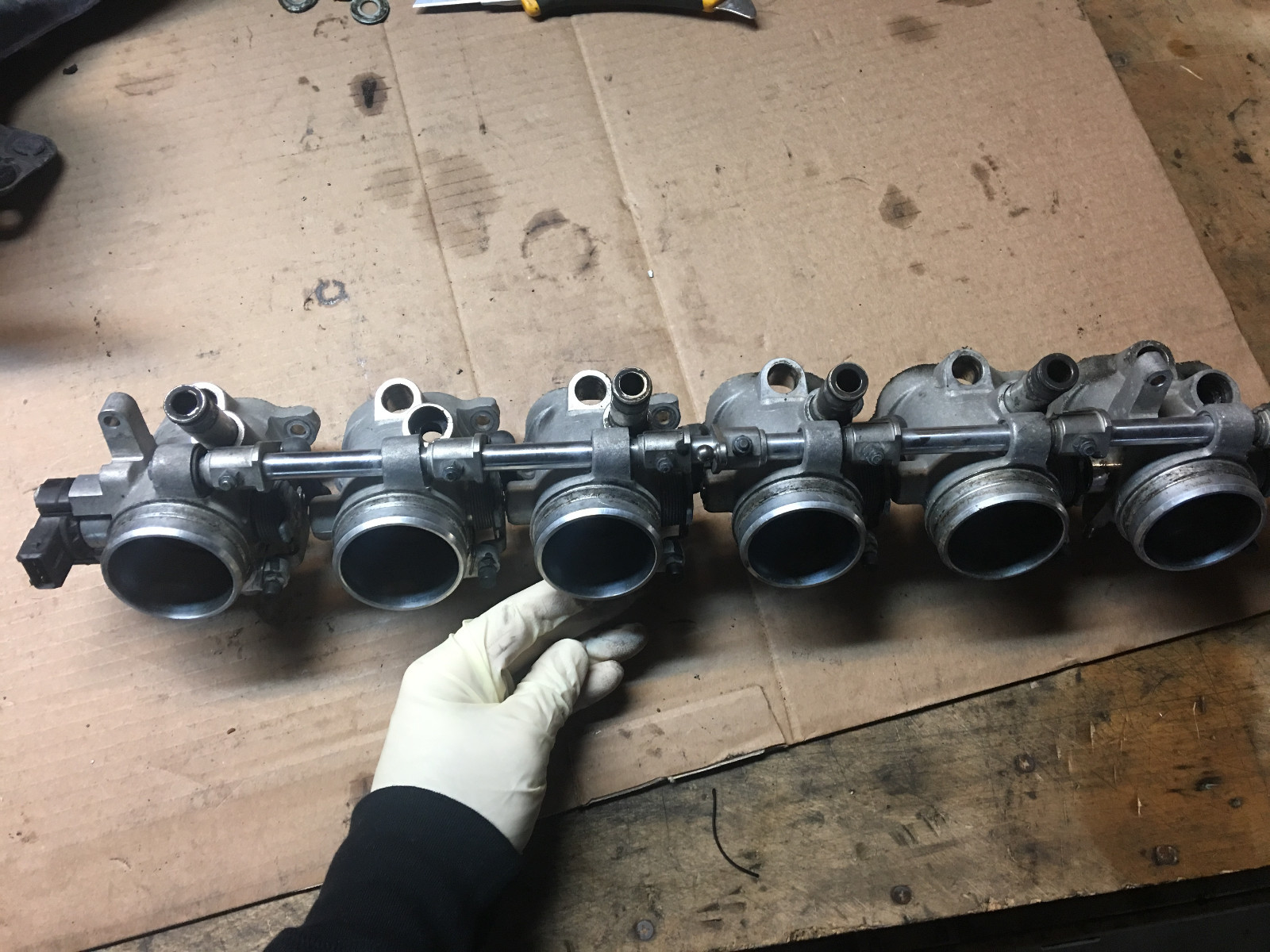 Used 20012006 Oem Bmw E46 M3 S54 Engine Itb Throttle Bodies for Sale OEM