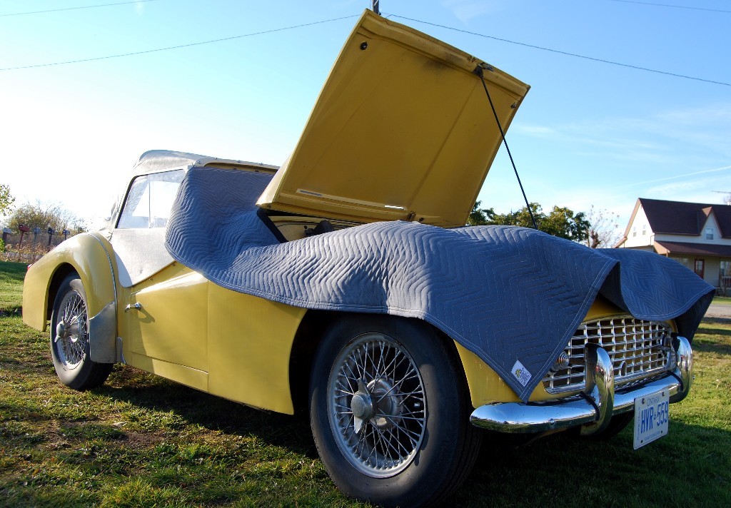 New Dr Doolin Triumph Tr3 Fender Blanket/cover Sku Fbtr3 for Sale