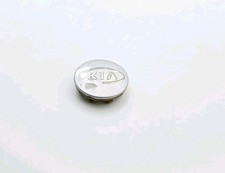 KIA OEM WHEEL CENTER CAP 52960-2F000/100 SILVER FINISH CHROME LOGO