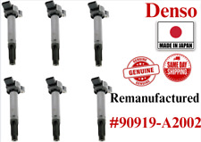 GENUINE Remanufactured DENSO 6x Ignition Coils For 2007-2010 Toyota Camry 3.5LV6