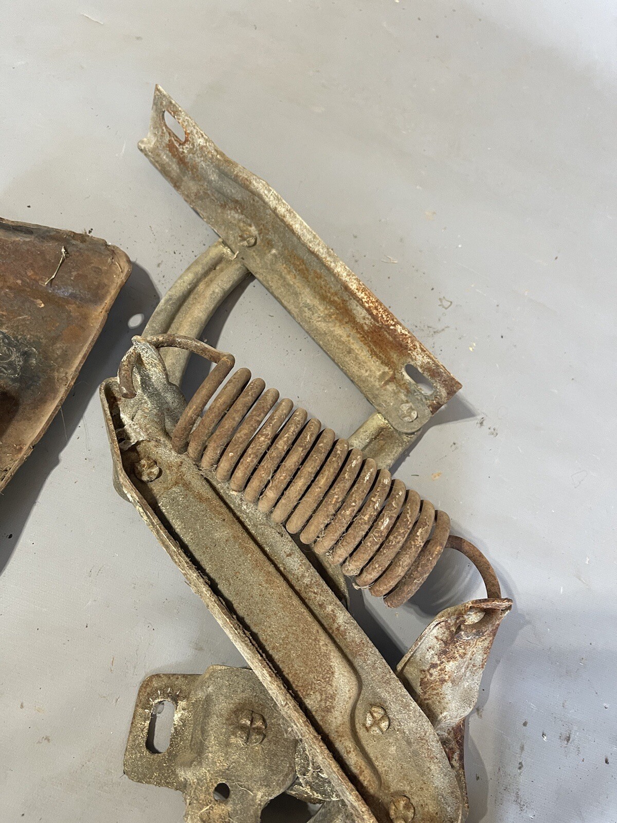 Used 1962 Chevrolet Impala Ss Hood Hinges Belair Biscayne Chevy Fender Bracket 1962 Oe for Sale