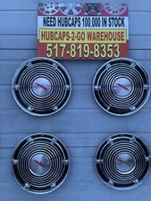 1964 1988 1998 2014 Four Vintage Oldsmobile Jetstar Regency Hubcaps Wheel Covers