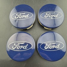 FORD ESCAPE FUSION FOCUS EDGE ECOSPORT CENTER CAPS 54mm *MINOR COSMETIC FLAWS*