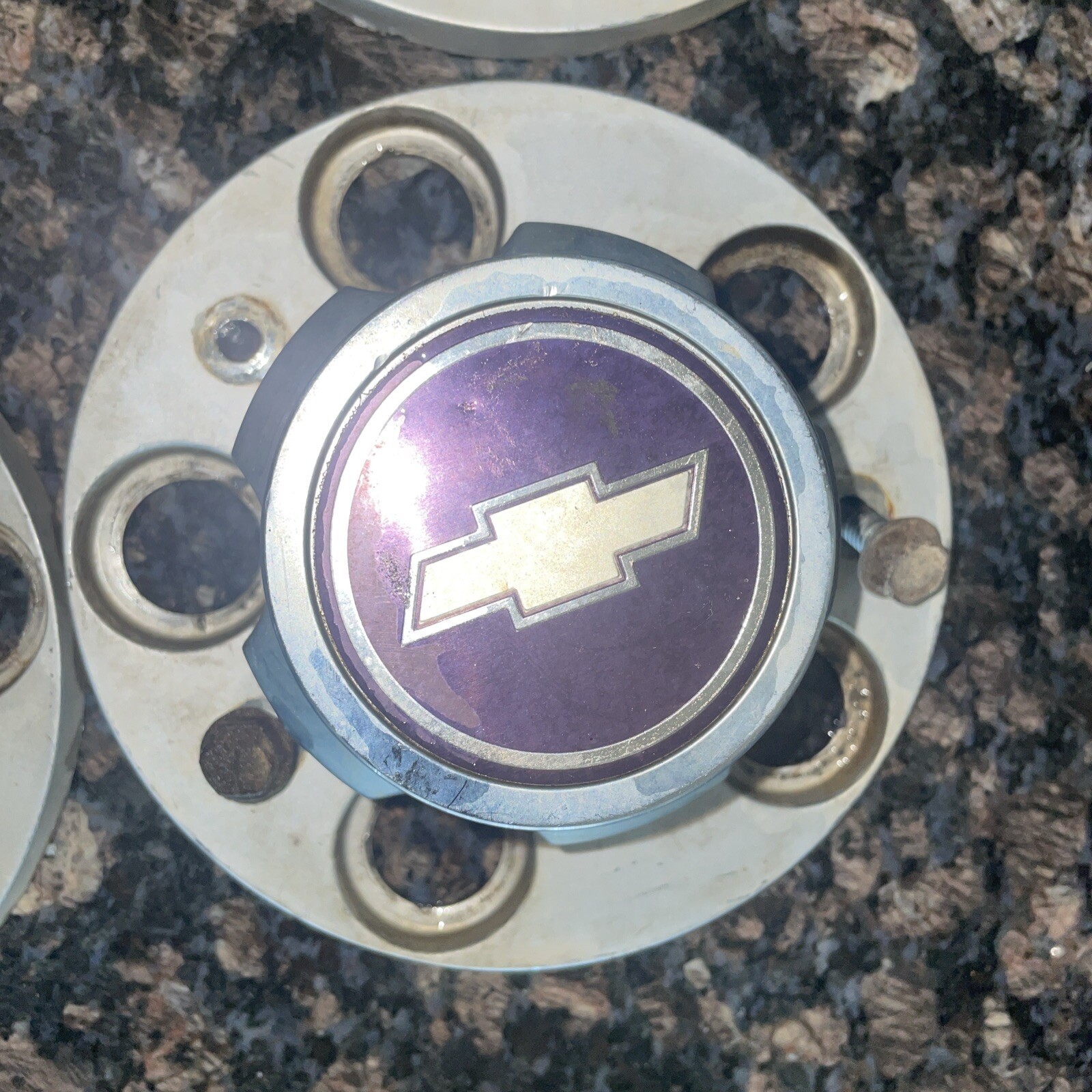 Used 197387 Chevy Truck Rally Wheel Center Cap 5 Lug Orig Gm Bolton, Set Of 4 for Sale