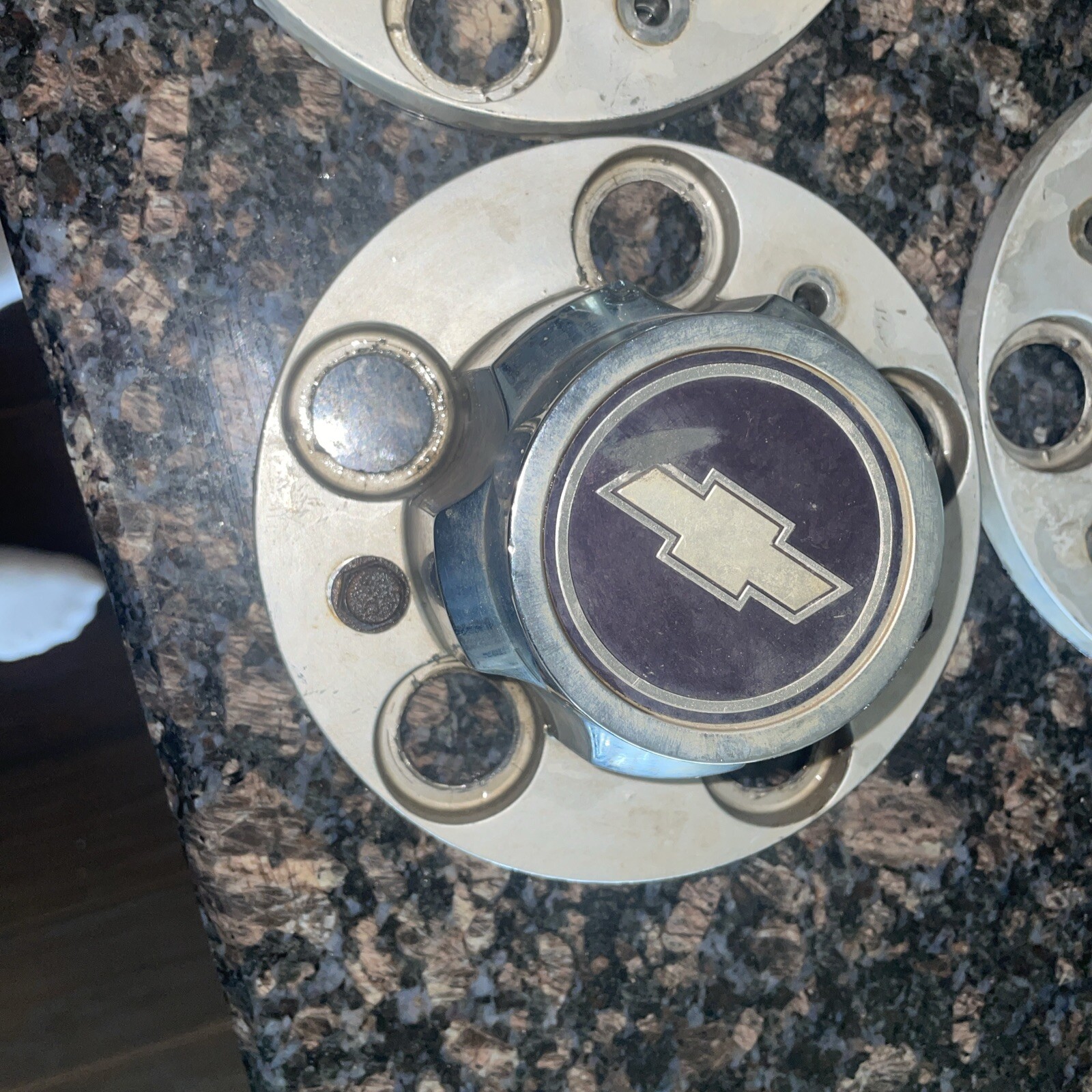 Used 197387 Chevy Truck Rally Wheel Center Cap 5 Lug Orig Gm Bolton